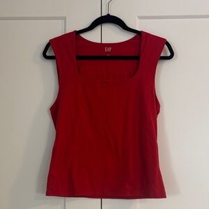 Gap square neck tank size Large